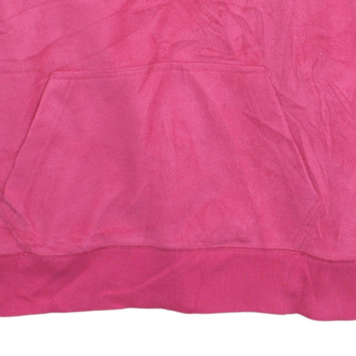 GAP Kids Pink Pullover Hoodie Women Teens Size 14-16 Logo Design