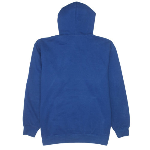 Adidas Men's Blue Pullover Hoodie M Dodgers Fleece Sweatshirt