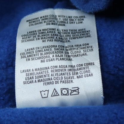 Additional view of Adidas Men's Blue Pullover Hoodie M Dodgers Fleece Sweatshirt