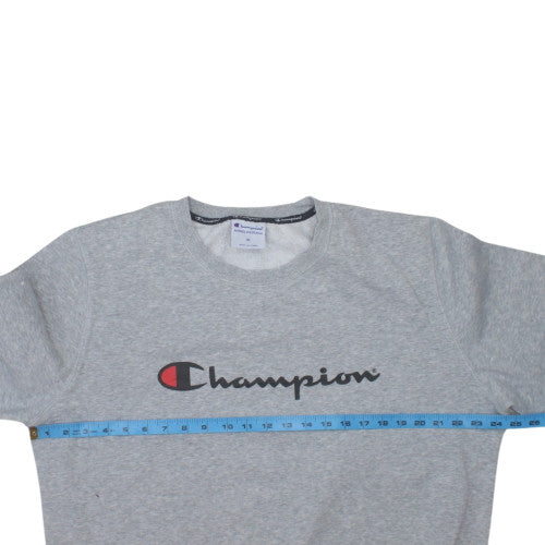 Champion Men's Grey XL Crew Neck Pullover Sweatshirt