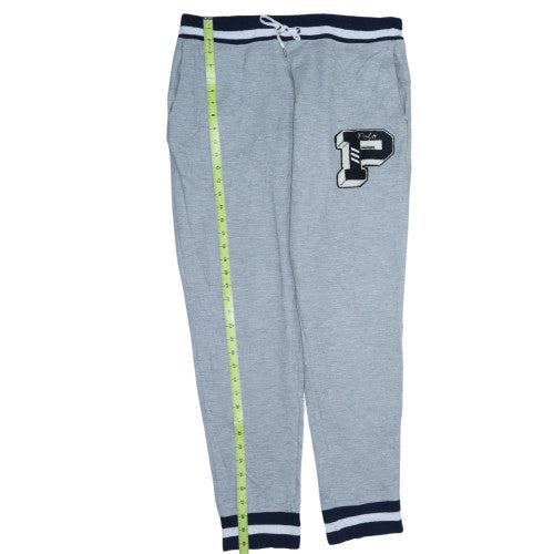 Ralph Lauren Men's Grey Jogger Trousers Size M Drawstring Waist