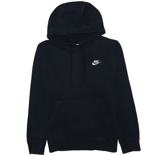 Nike Men's Black Pullover Hoodie Size L Fleece Sweatshirt