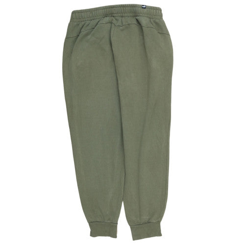 Puma Men Green Regular Fit Jogger Sweatpants Tapered M