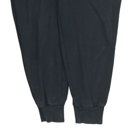 Puma Men's Black Jogger Sweatpants L Regular Fit Fleece Activewear Trousers