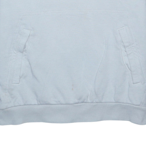 adidas Men White Pullover Hoodie M Adventure Graphic Outdoor