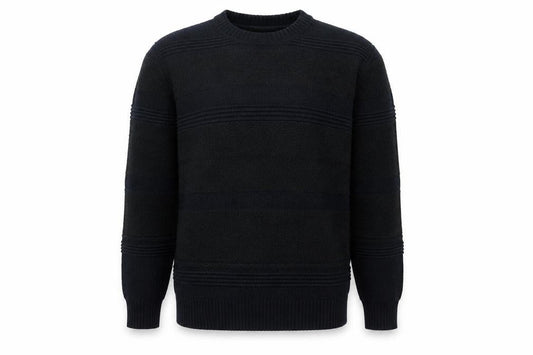 Marks & Spencer Men's Black M Regular Fit Knit Jumper
