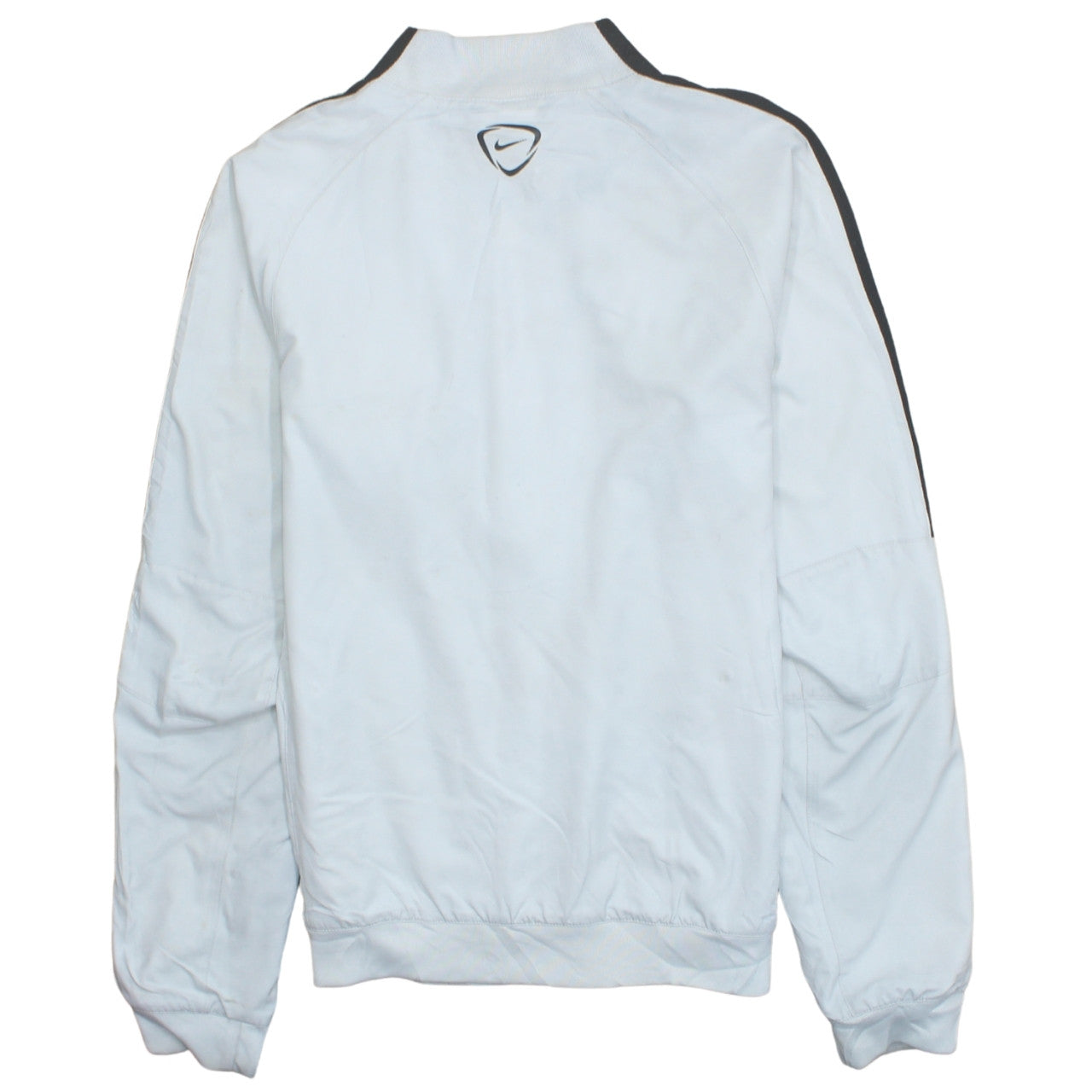 Nike PSG Men's White Track Jacket Small Dri-Fit Full Zip Football Top