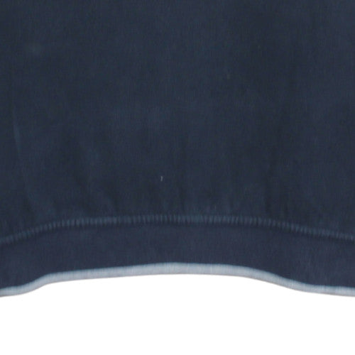 Chiemgau Seeline Men's Blue Pullover Sweatshirt L Logo Graphic