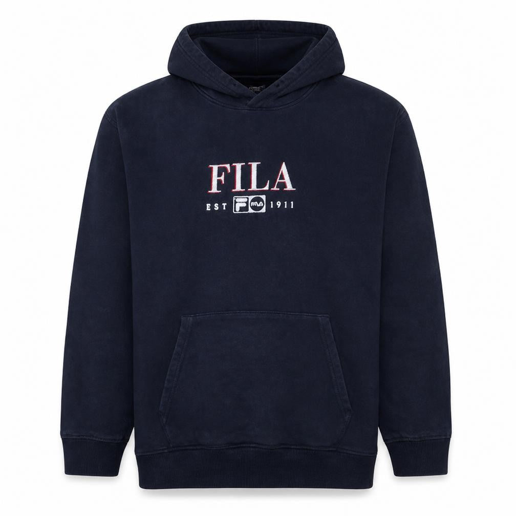 Fila Men's Blue XL Pullover Hoodie Sweatshirt Logo Sportswear