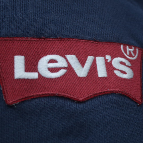 Levi's Men's Blue XL Pullover Sweatshirt Crew Neck Logo