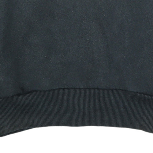Nike Men's Black Pullover Hoodie M Graphic Print Sportswear