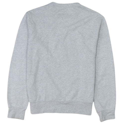 Polo Ralph Lauren Womens Grey Cotton Blend Crew Neck Sweatshirt M