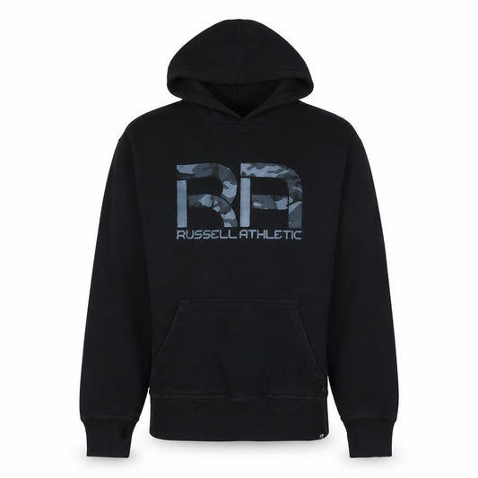 Russell Athletic Men's Black XL Pullover Hoodie Fleece Sportswear