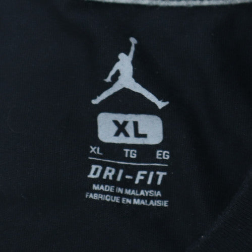 Nike Jordan Men's Black XL Dri-Fit Graphic T-Shirt