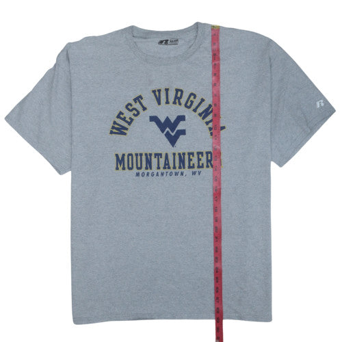 Russell Men’s Grey West Virginia Mountaineers 2XL T-Shirt