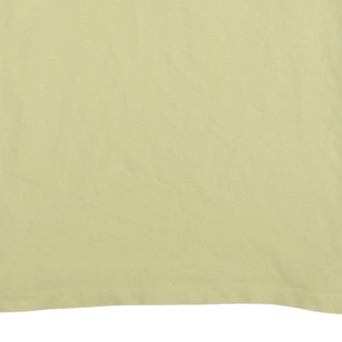 Chaps Men's Beige Short Sleeve Polo Shirt XL Classic Fit Cotton