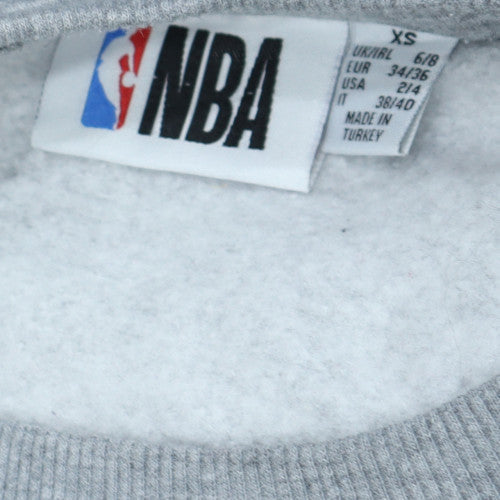 NBA Los Angeles Lakers Grey Crew Neck Sweatshirt Womens XS