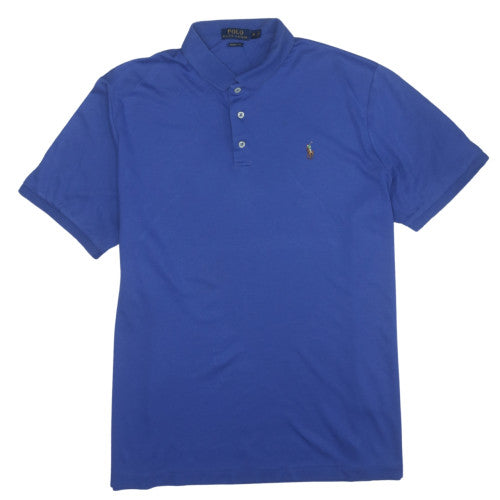 Ralph Lauren Men's Blue Classic Fit Short Sleeve Polo Shirt XL