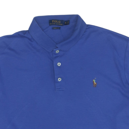 Ralph Lauren Men's Blue Classic Fit Short Sleeve Polo Shirt XL