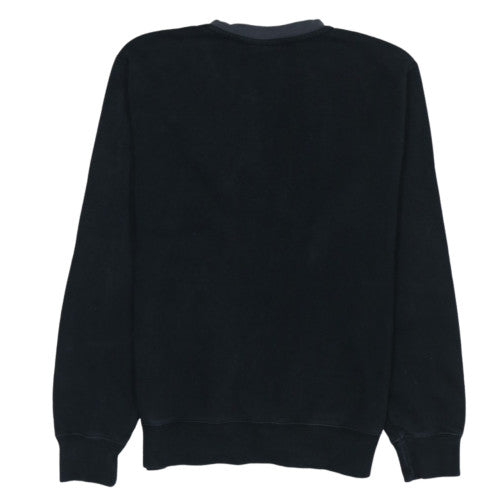 Nike Men's Black Small Pullover Crew Neck Fleece Sweatshirt