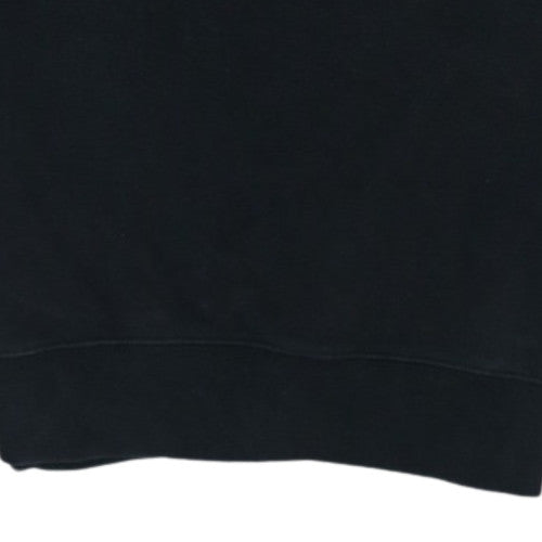 Nike Men's Black Small Pullover Crew Neck Fleece Sweatshirt