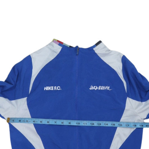 Nike FC Joga Bonito Blue Track Jacket Men's S Full Zip Dri-Fit