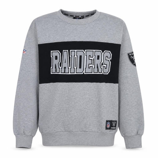 Primark Men’s Grey Raiders NFL Pullover Sweatshirt Size S