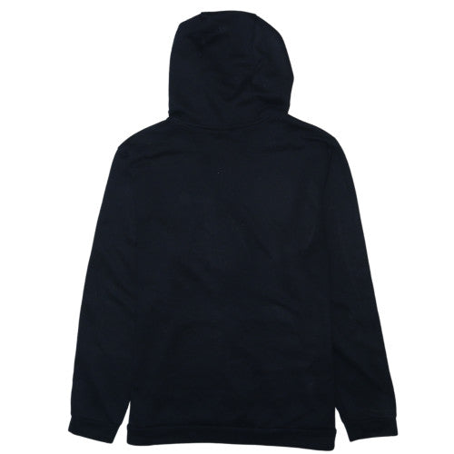 Nike Womens Black Full Zip Dri-Fit Hoodie L Polyester Viscose