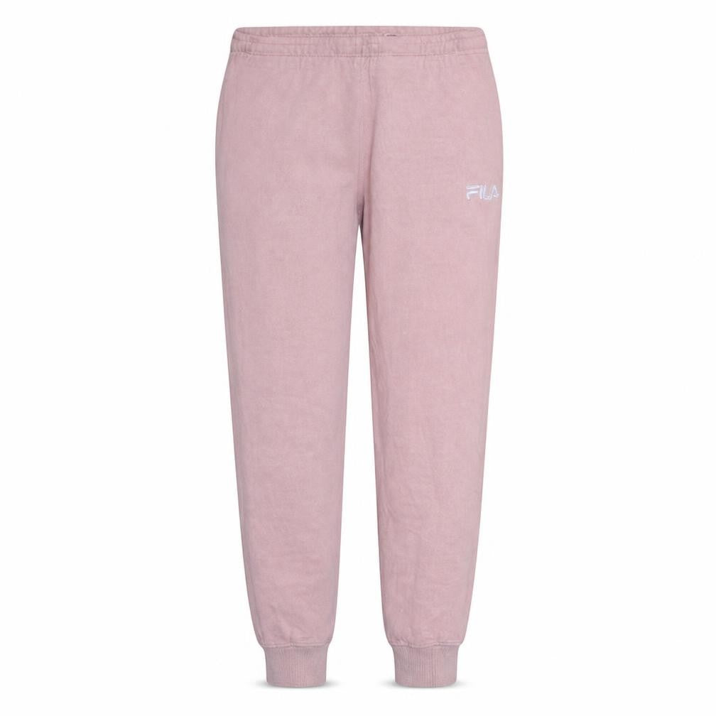 Fila Womens Pink Sweatpants M Cotton Blend Fleece Lounge Trousers