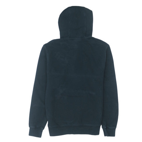 Nike Womens Black Pullover Hoodie Small Cotton Blend Logo Casual