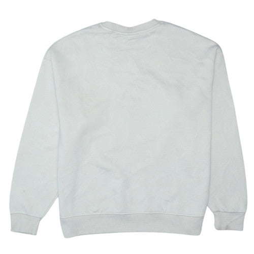 Primark Women White New York Jets Crew Neck Sweatshirt Size S