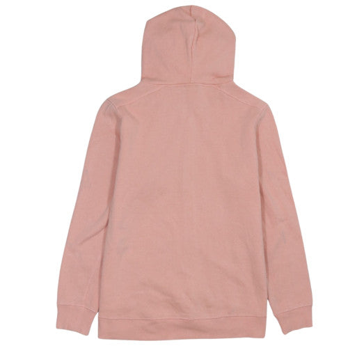Lonsdale Women Pink Full Zip Hoodie Size 16 Cotton Blend Casual