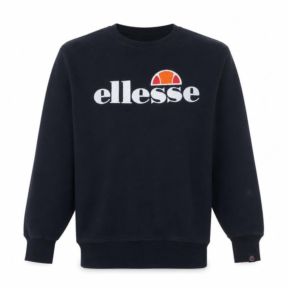 Ellesse Men's Blue Logo Pullover Sweatshirt Size M