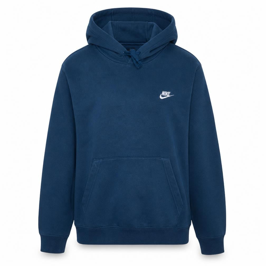 Nike Women's Blue Pullover Hoodie Medium Cotton Blend Casual