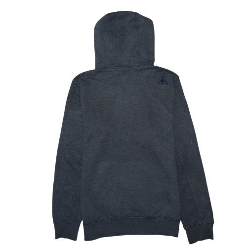 Le Coq Sportif Mens Grey Pullover Hoodie L Graphic Sportswear