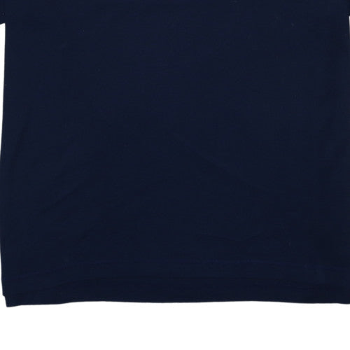 Nautica Men's Blue Crew Neck Short Sleeve T-Shirt Size L