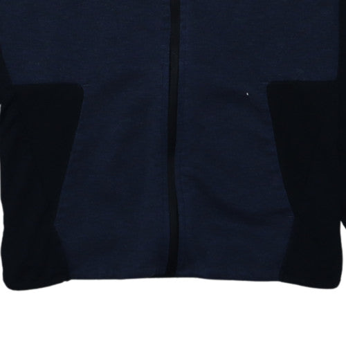 Canterbury Mens Navy Full Zip Hoodie M Hooded Sweatshirt