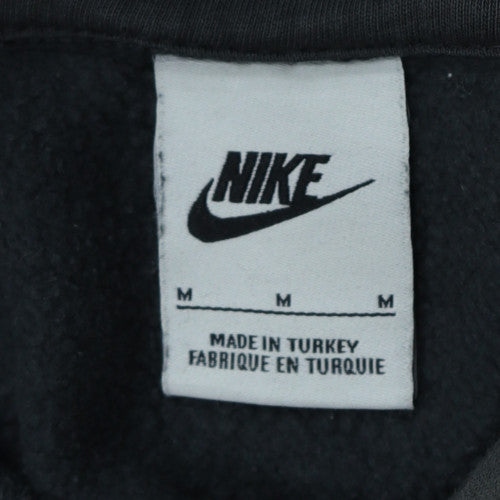 Nike Men's Black Pullover Hoodie M Regular Fit Sportswear
