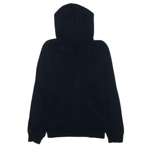 Tommy Hilfiger Womens Navy Full Zip Hoodie Size M Classic Fit