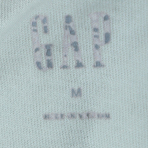 GAP Men's White USA Flag Graphic T-Shirt Size M Regular Fit Crew Neck