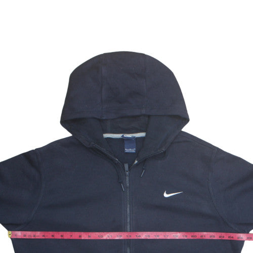 Nike Men's Blue Full Zip Hoodie XL Fleece Hooded Sweatshirt