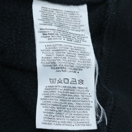 Nike Men's Black Crew Neck Pullover Sweatshirt M Regular Fit