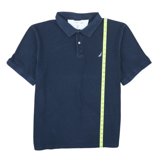Nautica Men's Blue 3XL Classic Fit Cotton Polo Shirt