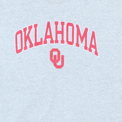 Russell Men’s Grey Oklahoma University 2XL Crew Neck T-Shirt