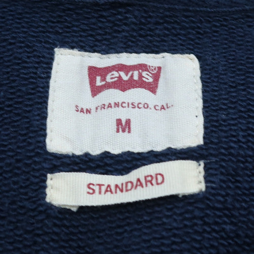 Levi's Men's Blue Pullover Hoodie Medium Classic Regular Fit