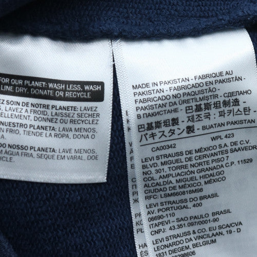 Levi's Men's Blue Pullover Hoodie Medium Classic Regular Fit