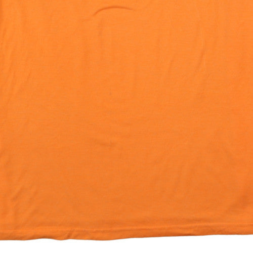 Wrangler Men's Orange 3XLT Short Sleeve Crew Neck Pocket T-Shirt
