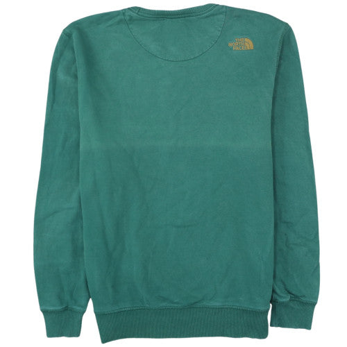 The North Face Men's Green XL Crew Neck Cotton Sweatshirt