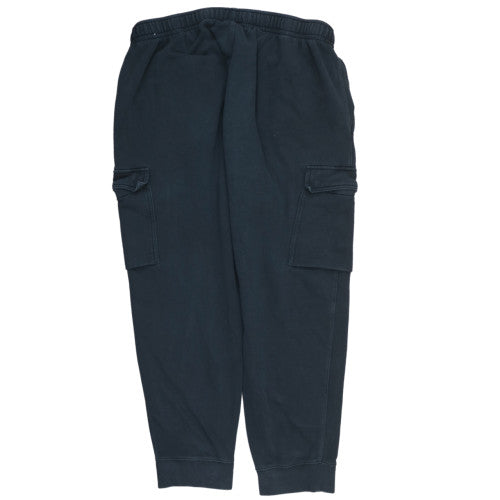 Nike Mens Black Cargo Jogger Trousers XXL Cotton Blend
