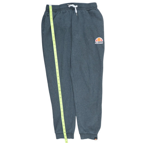 Ellesse Men's Grey Joggers L Fleece Regular Fit Sports Trousers